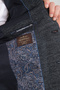 Laimame Navy Blue Men's Oversized Regular Fit Cotton Lycra Flexible Fabric Blazer Jacket - 7