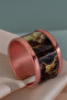Women's Copper Bracelet Ring Set - Mia Model Special Edition Metal Box and Quartz Stone - 7