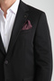 Baselnaa Men's Black Battal Large Size Slim-Fit Lined Button Basic Blazer Jacket - 4
