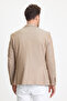 Abrines Men's Mustard Cotton Lycra Stretching Fabric Slim Fit Sports Blazer Jacket - 7