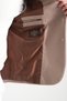 Abrines Men's Dark Beige Half Lined Bag Pocket Cotton Blended Lycra Flexible Fabric Blazer Jacket - 7