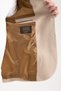 Abrines Men's Beige Half Lined Bag Pocket Cotton Blended Lycra Flexible Fabric Sports Blazer Jacket - 7