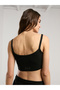 Ever Relaxed Rib Black Women's Tank Top Bustier - 4