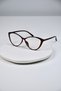 Cat Eye 70 Ekartman Bone Transparent Women Men Unisex Blue Light Protection Screen Glasses Eyewear - 4