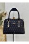 339 Stone Lock Detail Both Hand and Shoulder Bag for Women