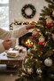 3 Pieces Snowman Figured Christmas Tree Ornament – Glittery Decorative Christmas Ornaments - 7