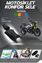 Bajaj Dominar 250/400 Comfort Saddle Cover Visco Sponge Tear Resistant (Waterproof)
