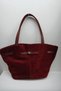 Women's Burgundy Shoulder Bag. Crossbody Bag. Handbag. Bag. Suede Bag. - 5