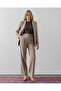 Belted Polyviscon Palazzo Trousers - 5