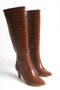 Alunalue Women's Boots 00125500 Tan Crocodile - 7