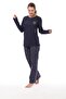 1543 Women's Long Sleeve Pajama Set