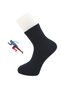 Men's Half Socks Multicolored Cotton Plain Socks 4 Pack - 4