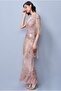Ethel Maxi Fringe Blush Gown - 2