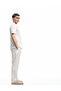 Regular Fit Pocket Detailed Cotton Elastic Waist Trousers - 2