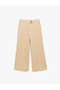 Standard Waist Pocket Short Wide Leg Palazzo Pants - 3