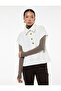 Half Button Turn-Down Collar Sleeveless Hair Knit Sweater