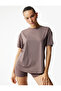 Short Sleeve Crew Neck Basic T-Shirt