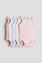 5-pack cotton bodysuits