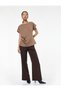 Slim Fit Metal Accessory Detailed Sleeveless Blouse - 2
