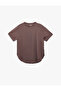 Short Sleeve Crew Neck Basic T-Shirt - 3