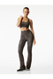 Leopard Print Interlock High Waist Flared Leggings Sport Leggings - 2