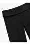Slim Fit Waist Detailed Spanish Leg Trousers - 5