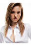 Classic Collar Slim Fit Long Sleeve Poplin Shirt