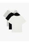 3 Pack Cotton Short Sleeve Crew Neck T-Shirt Set