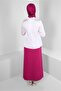 DRAPE بلوزة ساتان مفصلة مع إكسسوارات 43573 - 3