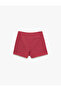 Slim Fit Pocket Detailed Mini Shorts Skirt - 4