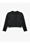 Soft Textured Long Sleeve Stand Collar Basic Knitwear Sweater - 3