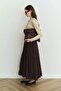 Boho Crash Brown Skirt - 6