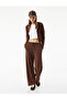 Hooded Zippered Long Sleeve Modal Blend Crop Sweatshirt - 2