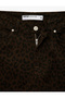 High Waist Slim Fit Flared Leopard Pants - Flare Jeans - 7