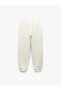 High Waist Jogger Sweatpants with Three Thread Raised Pocket Detail - 4