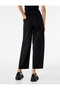 High Waist Button Pockets Relaxed Fit Wide Leg Denim Pants - Culotte Jeans - 3