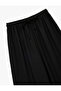 Beli Lace-Up Comfortable Fit Wide Leg Linen Blend Trousers - 5
