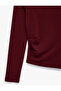 Asymmetrical Boat Neck Sleeveless Slim Fit Long Sleeve T-Shirt - 5