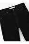 Cotton Slim Fit High Waist Pocketed Buttoned Spanish Flare Pants - Flare Jeans - 6