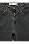 Standard Waist Straight Leg Buttoned Pocket Straight Fit Jean Pants - Straight Jeans - 7