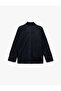 Long Sleeve Pocket Detailed Shirt Collar Denim Jacket - 4
