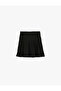 Regular Waist Pleated Mini Skirt - 3