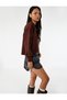 Long Sleeve Crew Neck Asymmetric Cut Sweater - 2