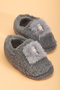 Unisex Children's Furry Plush Fluffy Figured Slippers - 5