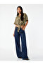 Comfortable Fit Pocket Detailed Short Sleeve Tie-Up Crop Shirt - 2
