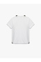 Short Raglan Sleeve Color Contrast Crew Neck Sports T-Shirt - 5