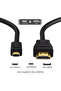 محول كابل مايكرو HDMI إلى HDMI بطول 3 متر - 2