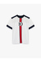 Short Sleeve Crew Neck Printed Oversize Sports T-Shirt - 3