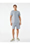 Short Sleeve Crew Neck Printed Sports T-Shirt - 2