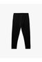Sports Sweatpants with Pocket Detail and Lace-Up Waist - 4